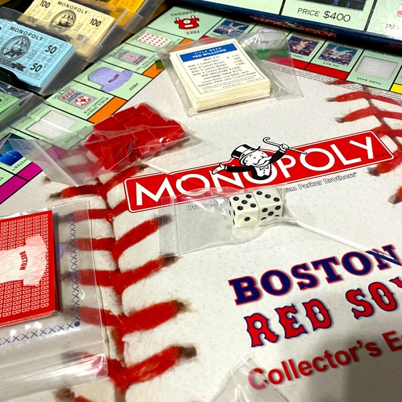 MONOPOLY BOSTON RED SOX COLLECTOR’S EDITION PARKER BROTHERS GAME COMPLETE - Picture 8 of 8